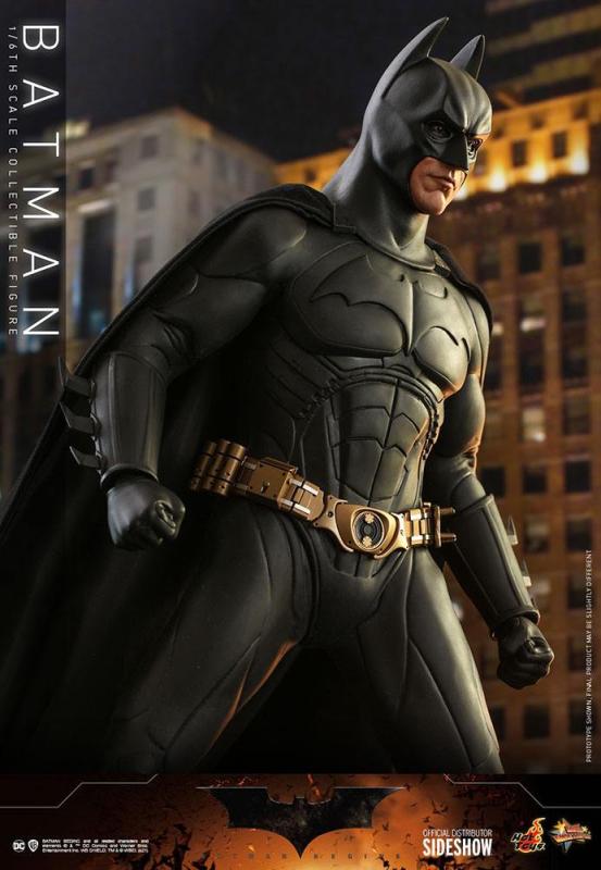 Batman Begins Movie Masterpiece Action Figure 1/6 Batman Hot Toys Exclusive 32 cm