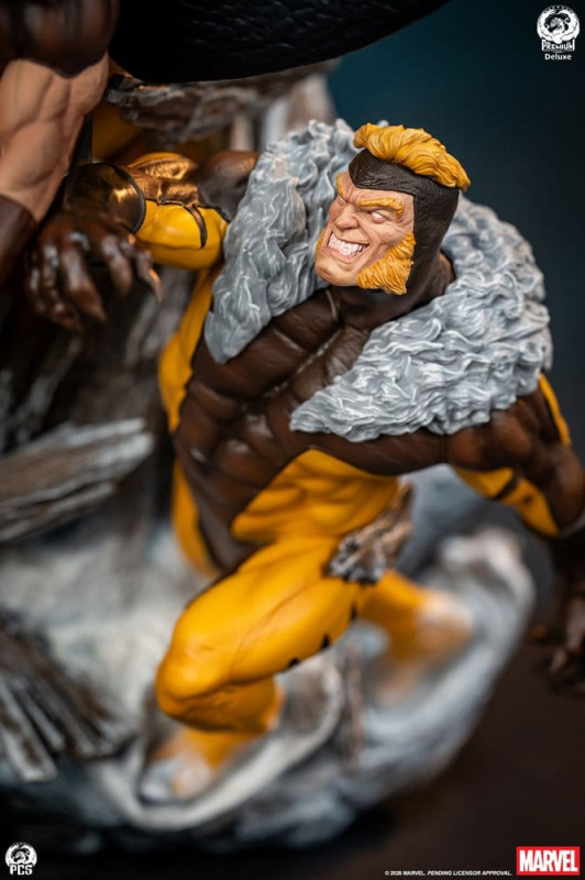 Marvel Fine Art Bust Wolverine Deluxe Edition 48 cm 8