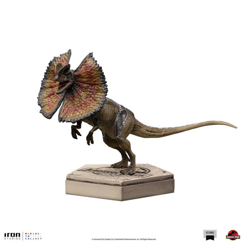 Jurassic World: Dilophosaurus 9 cm Icons Statue - Iron Studios