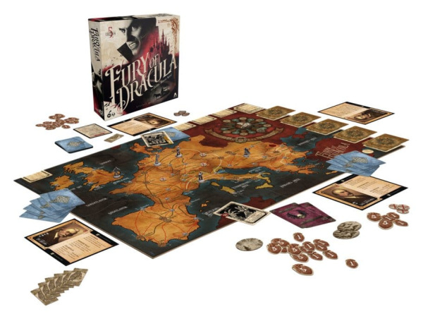 Fury of Dracula Board Game 5th Edition *German Version* 2