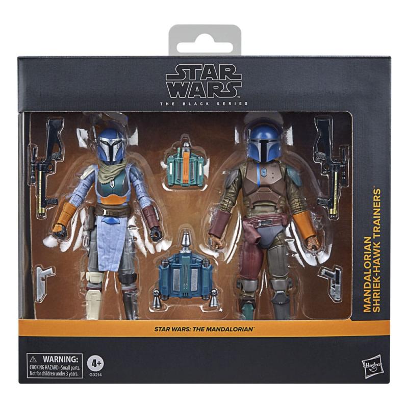 Star Wars: The Mandalorian Black Series Action Figure 2-Pack Mandalorian Shriek-Hawk Trainers 15 cm