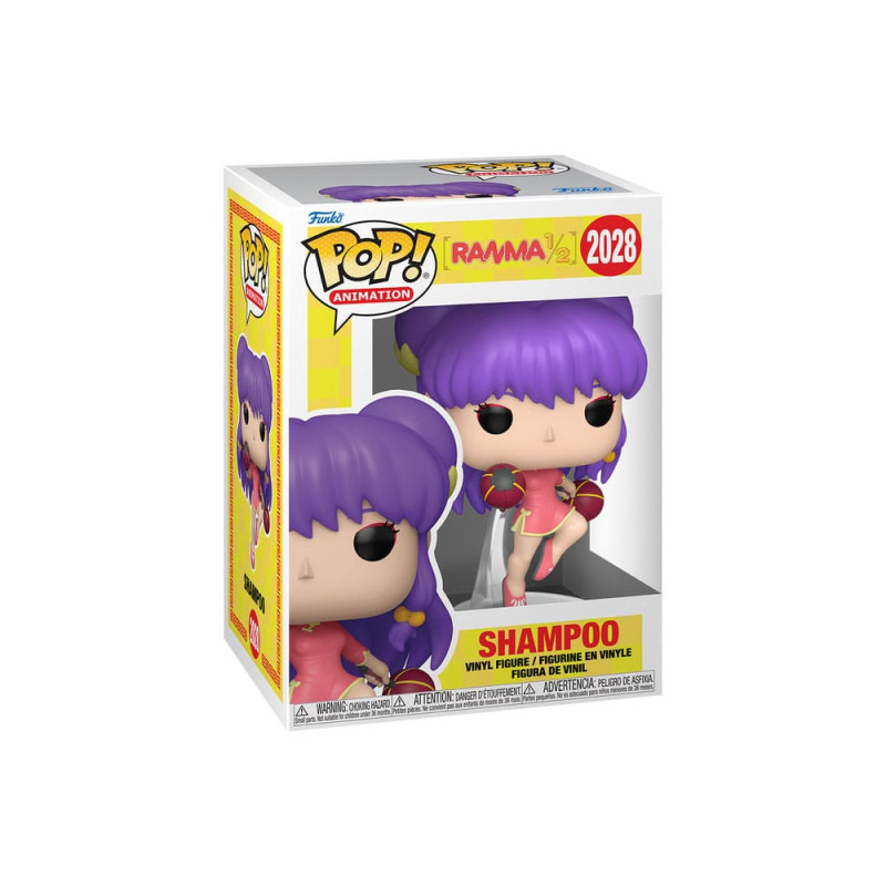 Ranma 1/2 POP! Animation Vinyl Figure Shampoo w/CH 9 cm Assortment (6) 1