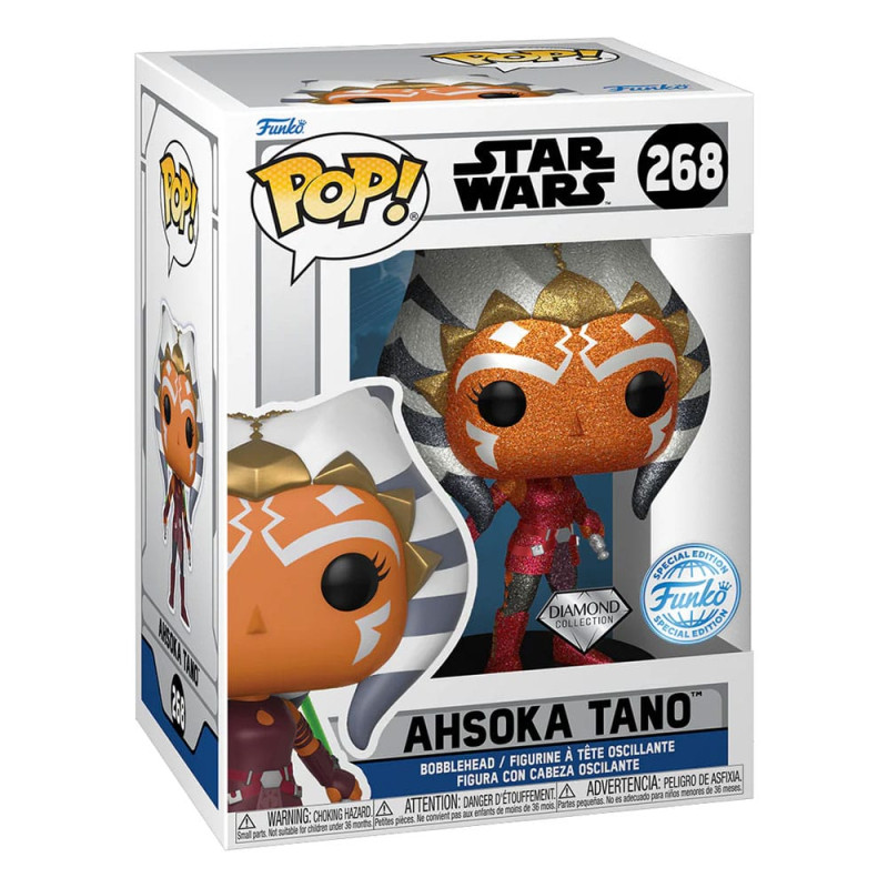 Star Wars: The Clone Wars POP! Vinyl Figure Ahsoka (DGLT) Exclusive 9 cm 1