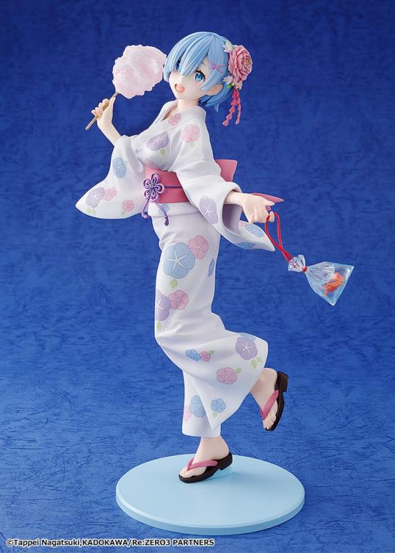 Re:ZERO -Starting Life in Another World- PVC Statue 1/8 Rem Yukata Ver. Renewal Package Edition 23 c