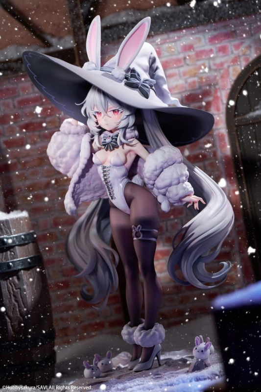 Original Character PVC Figure 1/6 Moon Witch Police Marshmallow illustration by SAVI 34 cm 4
