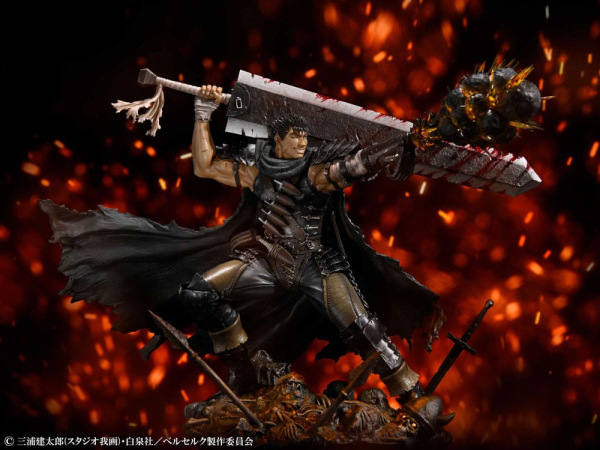 Berserk PVC Statue 1/7 Guts Black Swordsman Ver. 26 cm 2