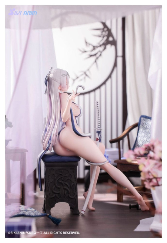 Original Character PVC Statue 1/7 The Color of the Blue - White Snake Normal Edition 20 cm 7