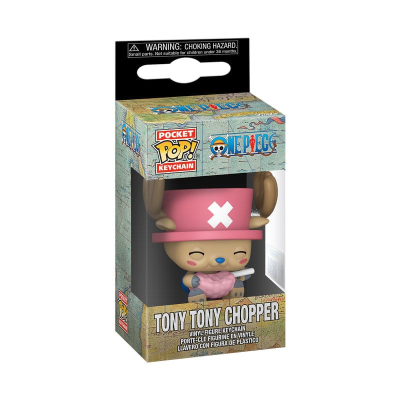 One Piece POP! Vinyl Keychains 4 cm Chopper w/Cotton Candy Display (12) 1