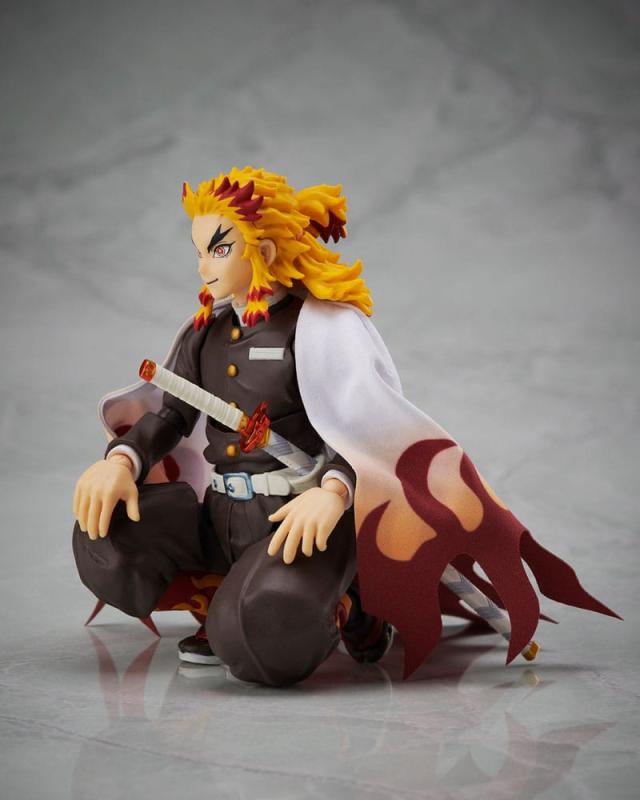 Demon Slayer: Kimetsu no Yaiba BUZZmod Action Figure 1/12 Kyojuro Rengoku 14 cm