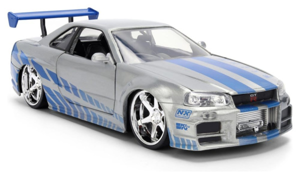 Fast & Furious Diecast Vehicle 1:24 Anniversary Nissan Skyline 19 cm 7