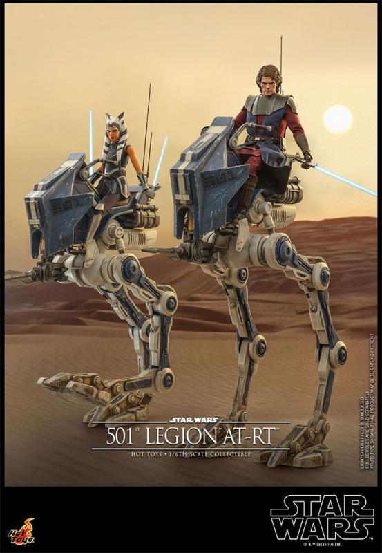 Star Wars The Clone Wars: 501st Legion AT-RT 1/6 Action Figure - Hot Toys