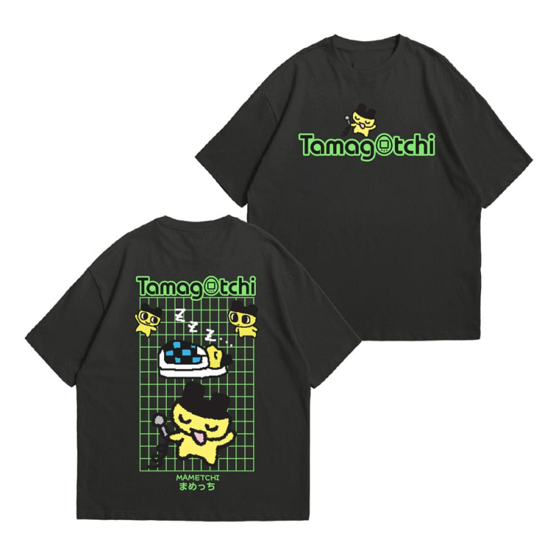 Tamagotchi T-Shirt Grid Tee Size XL