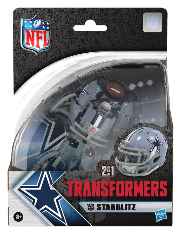 Transformers x NFL Action Figure Dallas Cowboys: Starblitz 14 cm 10