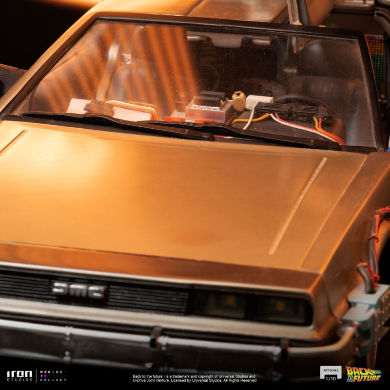 Back to the Future Art Scale Statue 1/10 DeLorean 53 cm 10