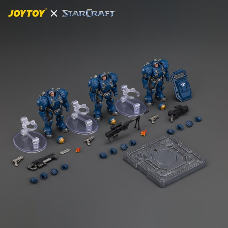 StarCraft Figure Set Terran Marine 3