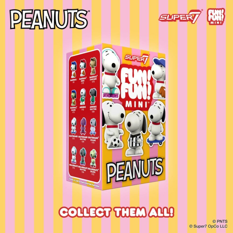 Peanuts Fun! Fun! Mini Figures Wave 01 Athlete Snoopy Blind Box Display (9) 3