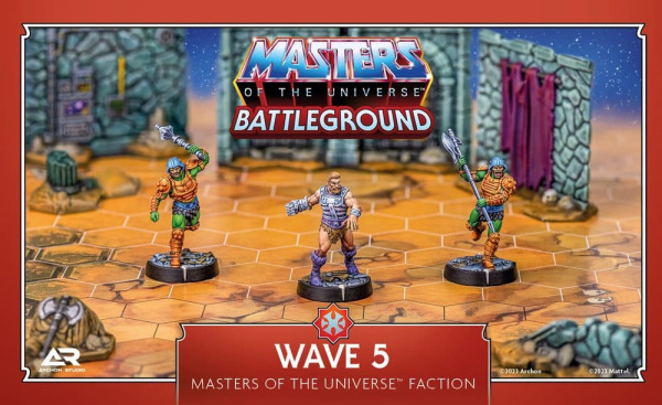Masters of the Universe: Battleground Miniatures Game Wave 5: Masters of the Universe Faction *Engli 4