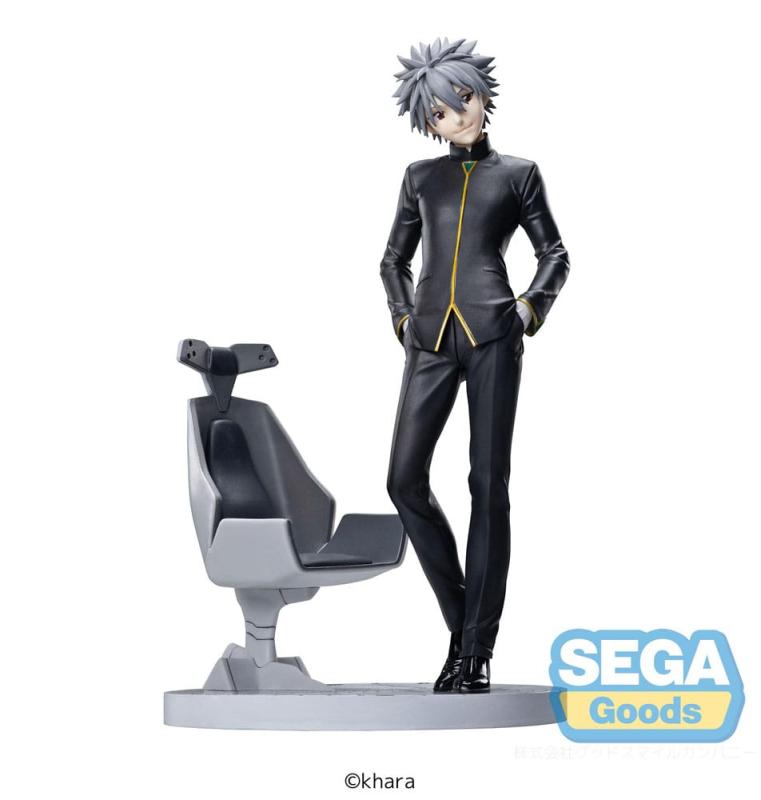 Evangelion: 3.0+1.0 Thrice Upon a Time Luminasta PVC Statue Kaworu Nagisa Commander Suit Ver. 2 20 c