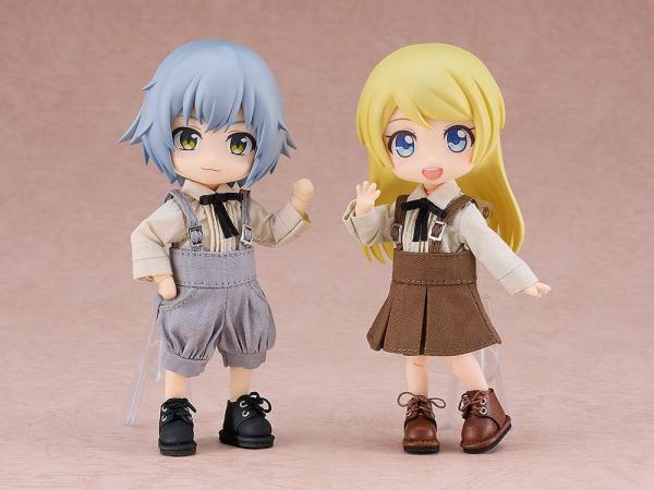 Nendoroid Accessories for Nendoroid Doll Figures Leather Shoes (Light Brown)