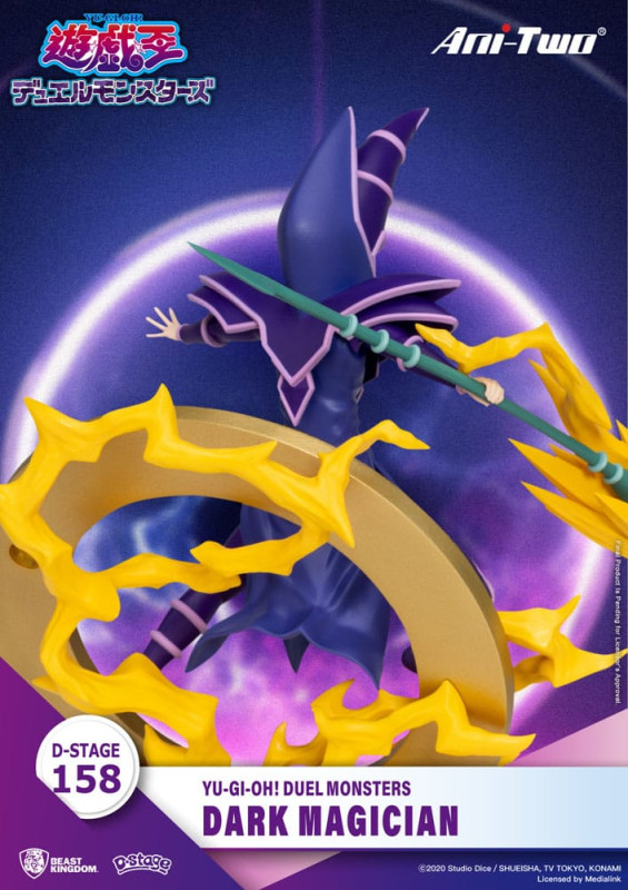 Yu-Gi-Oh! Duel Monsters D-Stage PVC Diorama Dark Magician 15 cm 2