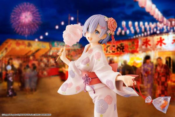 Re:ZERO -Starting Life in Another World- PVC Statue 1/8 Rem Yukata Ver. Renewal Package Edition 23 c