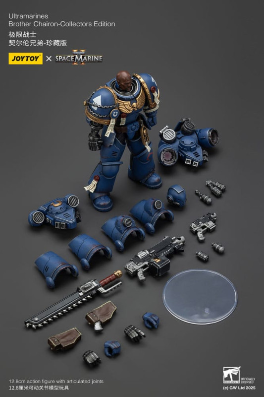 Warhammer 40,000: Space Marine 2 Action Figure Ultramarines Brother Chairon Collectors Edition 13 cm 5