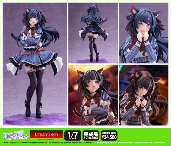 The Idolmaster Shiny Colors PVC Statue 1/7 Midnight Monster Fuyuko Mayuzumi DT-191 25 cm