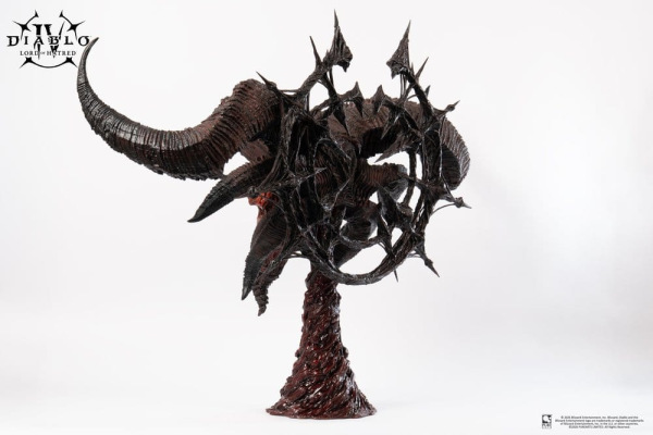 Diablo IV Art Mask Replica 1/1 Scale Lord of Hatred Mephisto 94 cm 3