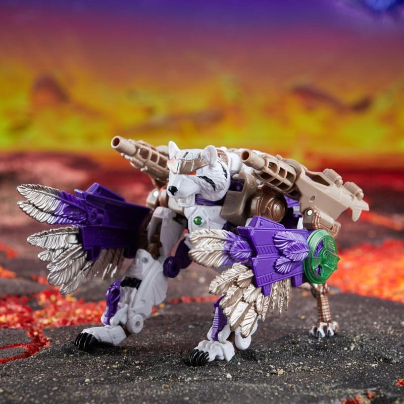 Transformers Generations Legacy United Leader Class Action Figure Beast Wars Universe Tigerhawk 19 c