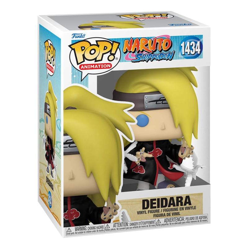 Naruto Pop! Animation Vinyl Figure Deidara 9 cm 1