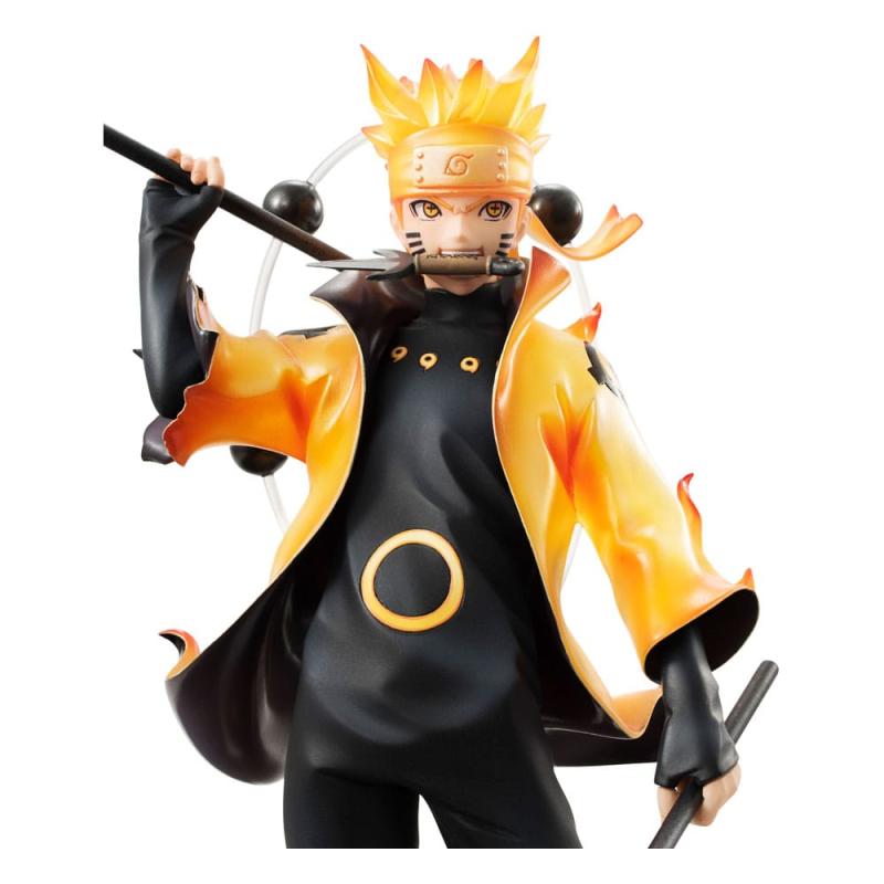 Naruto Shippuden G.E.M. Series PVC Statue Naruto Uzumaki Six Paths Sage Mode 15th Anniversary Ver. 2