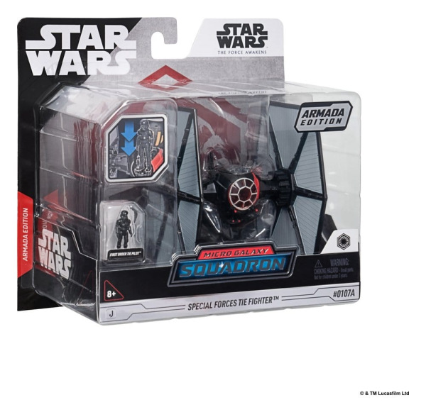 Star Wars Medium Vehicle & Figure set Special Forces TIE Fighter & First Order TIE Pilot (Armada Edi 6
