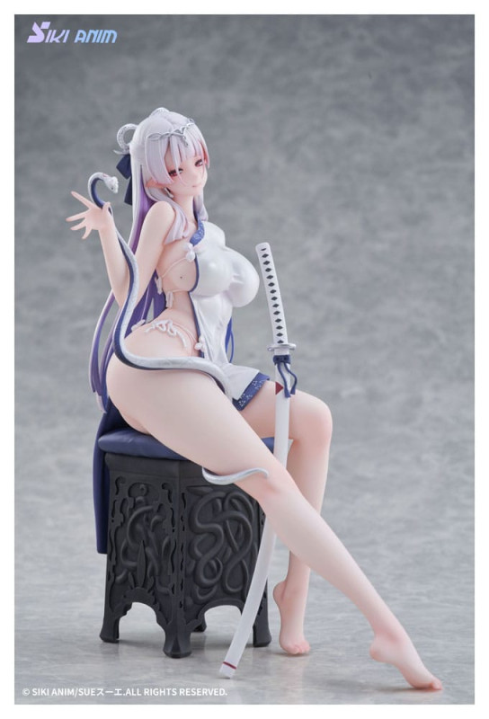 Original Character PVC Statue 1/7 The Color of the Blue - White Snake Normal Edition 20 cm 8