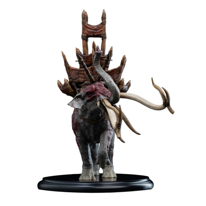 Lord of the Rings Mini Statue Mumak in Battle 17 cm 11