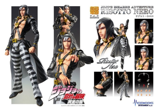 JoJo's Bizarre Adventure: Golden Wind Action Figure Risotto Nero 16 cm 11