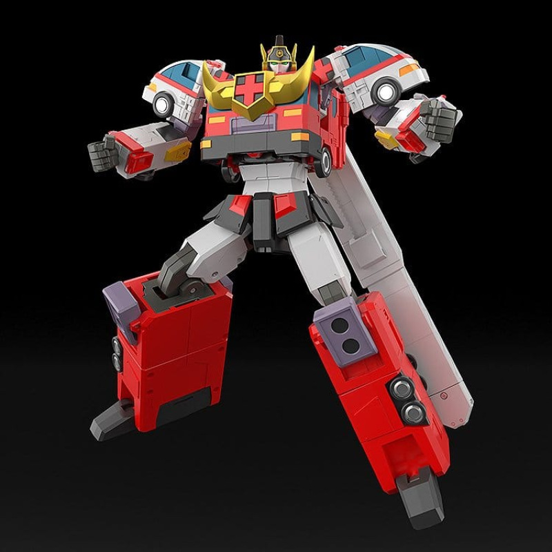 Brave Police J-Decker Action Figure The Gattai Duke Fire 25 cm 2