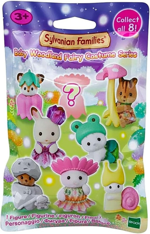 Sylvanian Families Mini-figures Forest Fairy Baby Friends Surprise Bag 5 cm Display (16) 1