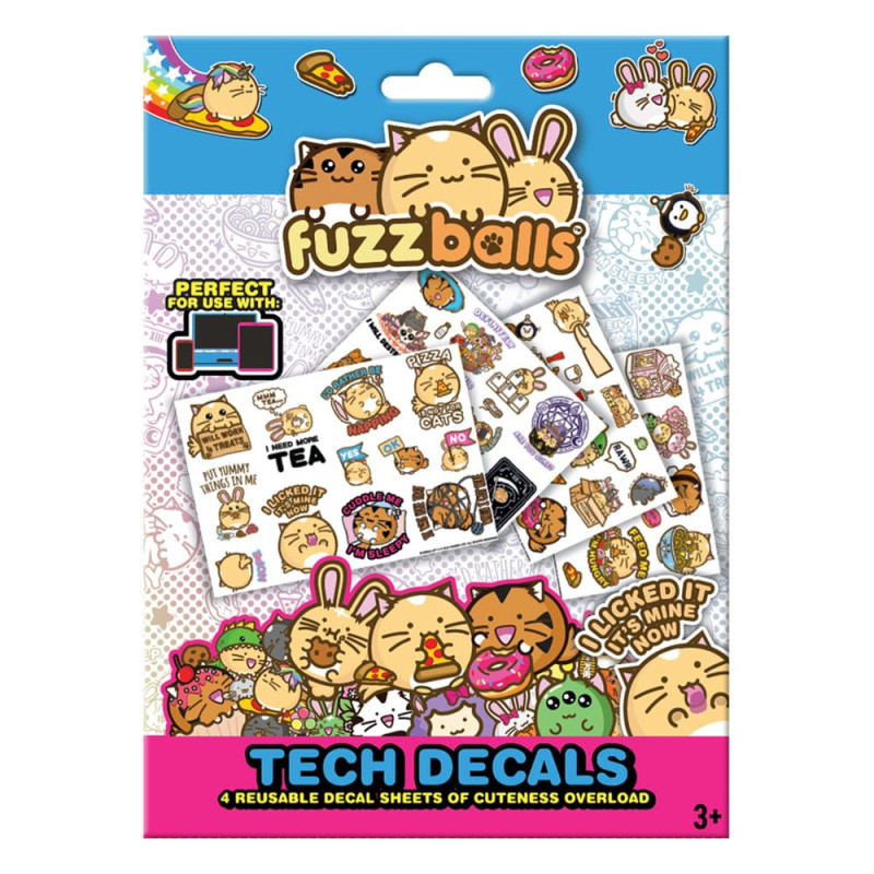 Fuzzballs Tech Sticker Pack 2