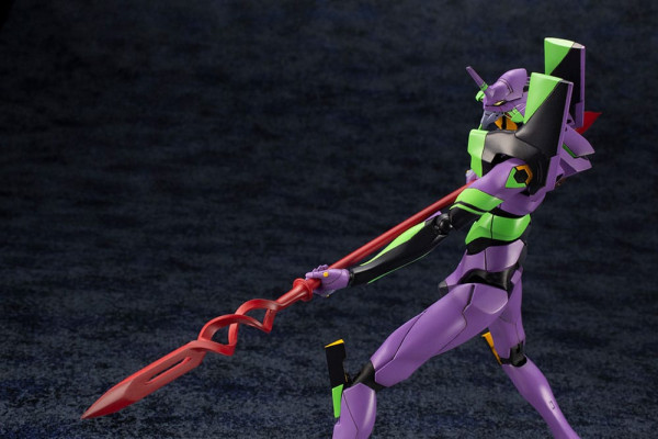 Evangelion: 3.0 + 1.0 Thrice Upon a Time Plastic Model Kit 1/400 Evangelion Test Type-01 with Spear 1