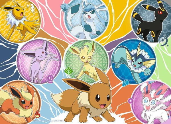 Pokémon Puzzle 4-Pack Pokémon Buddies (4x100 Pieces) 2