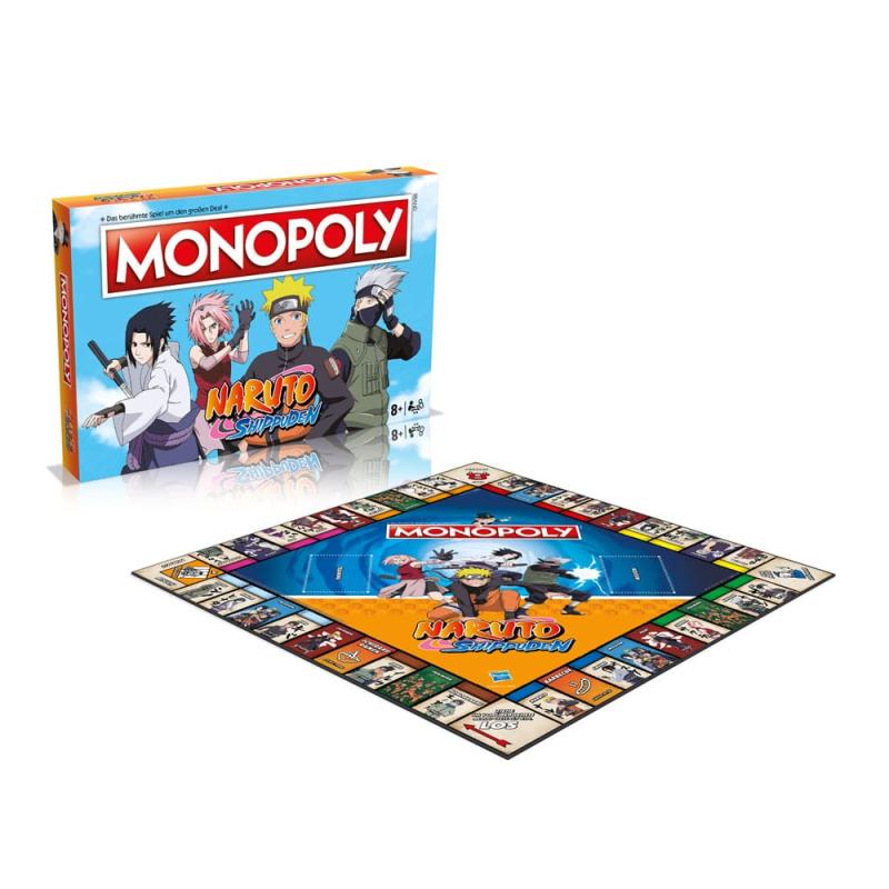 Monopoly Board Game Naruto Shippuden *German Version*