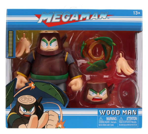 Mega Man Action Figure Wood Man 11 cm 3