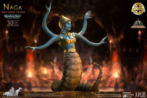 The 7th Voyage of Sinbad Soft Vinyl Statue Ray Harryhausen's Naga (Snake Woman) 31 cm 3