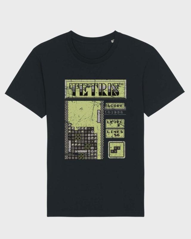Tetris T-Shirt Retro Print