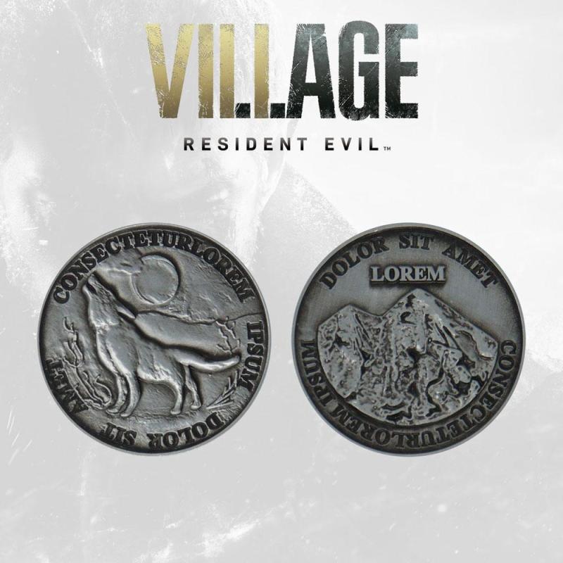 Resident Evil VIII Collectable Coin Currency Limited Edition