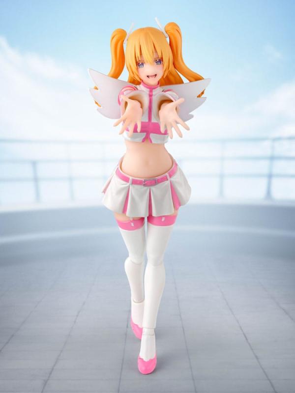 2.5 Dimensional Seduction S.H. Figuarts Action Figure Liliel Angel Airborne Corps/Ririsa 14 cm