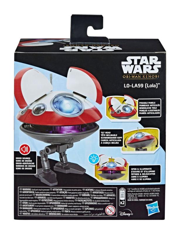 Star Wars Obi-Wan Kenobi: LO-LA59 (Lola) 13 cm Electronic Figure - Hasbro
