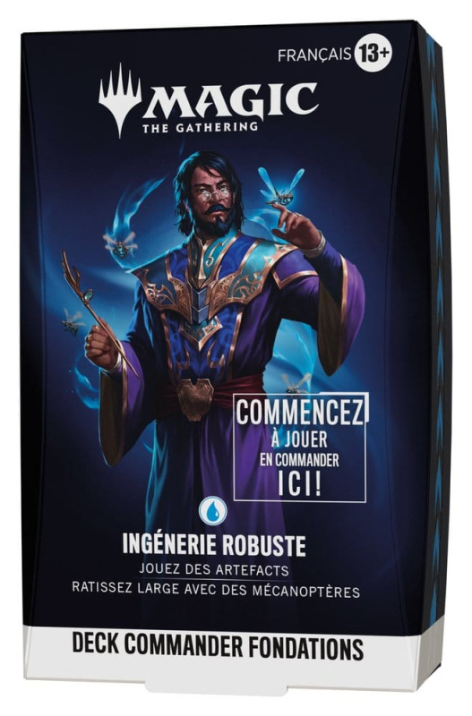 Magic the Gathering Foundations Commander Decks Case (5) french 2