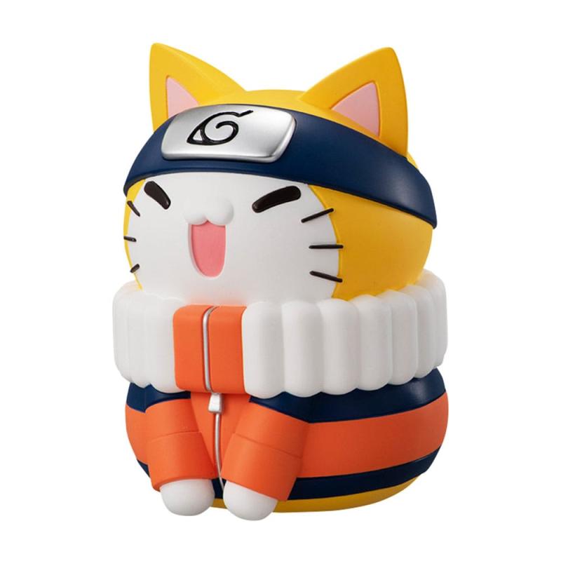 Naruto Shippuden Mega Cat Project Trading Figures Nyaruto! Reboot Team 7 Special Set 10 cm