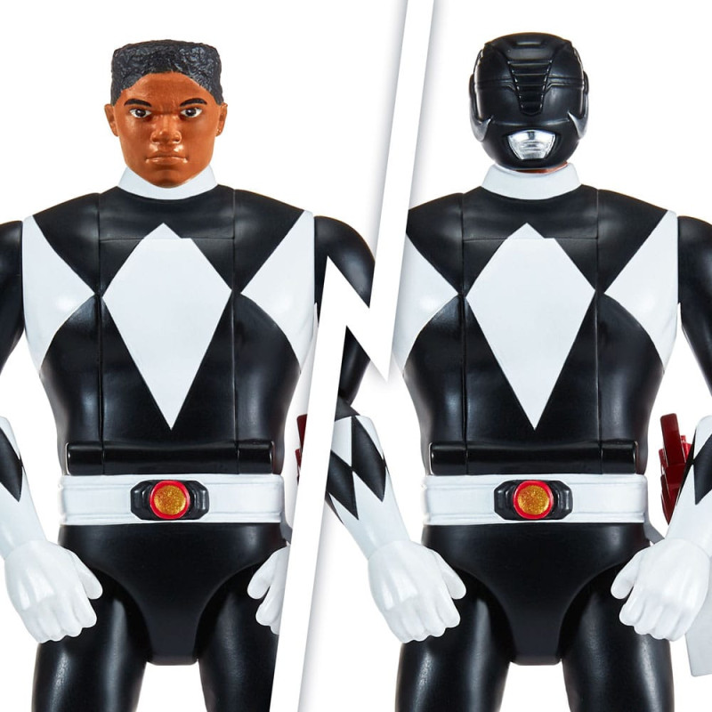 Mighty Morphin Power Rangers Action Figure Auto-Morphin Black Ranger 12 cm 5